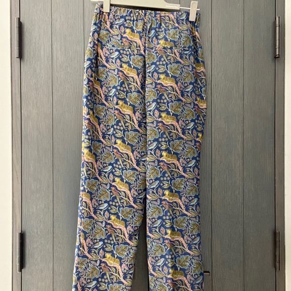 J. Crew Botanical Cheetah Silk Pants - Picture 3 of 6